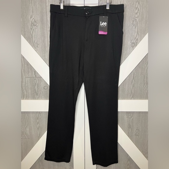078. NWT LEE REGULAR FIT STRAIGHT LEG MID RISE PANT 14 - Picture 6 of 10